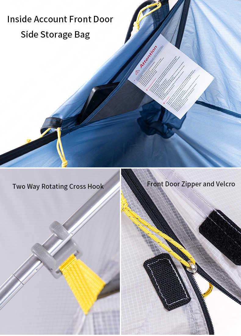 Cheap Goat Tents  Cloud Up   Wing UltraLight 15D 1.5KG 2 Person tent for Outdoor Camping Hiking With Free Mat Tents 